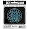 Sunburst Systems Decal Flower Of Life 2.75 in x 3.5 in, 12-Pack PK 6263 - alternate 2